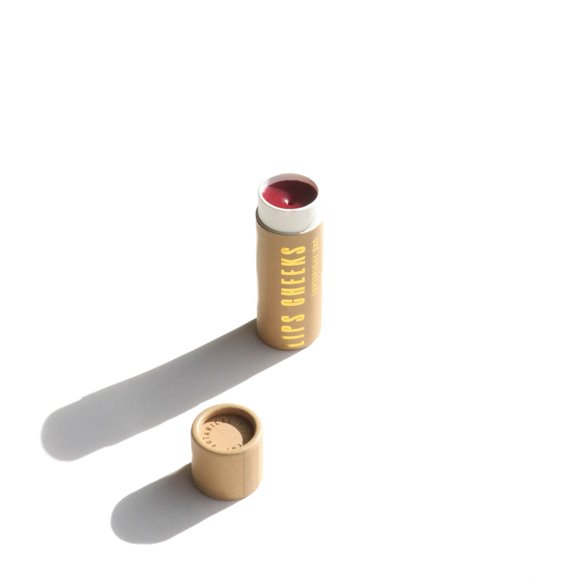 Lips Cheeks Tint - Biodegradable Tube, Beeswax