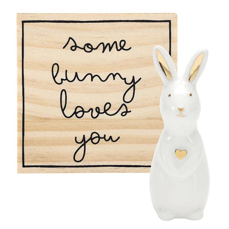 Ceramic Keepsake Figurine - Bunny