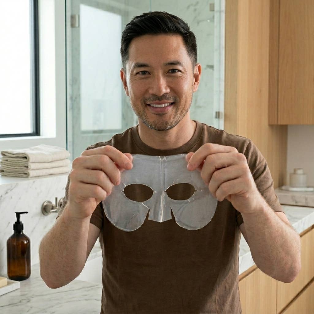 Beard-Friendly Face Mask for Men - Bro Mask Half (Single)