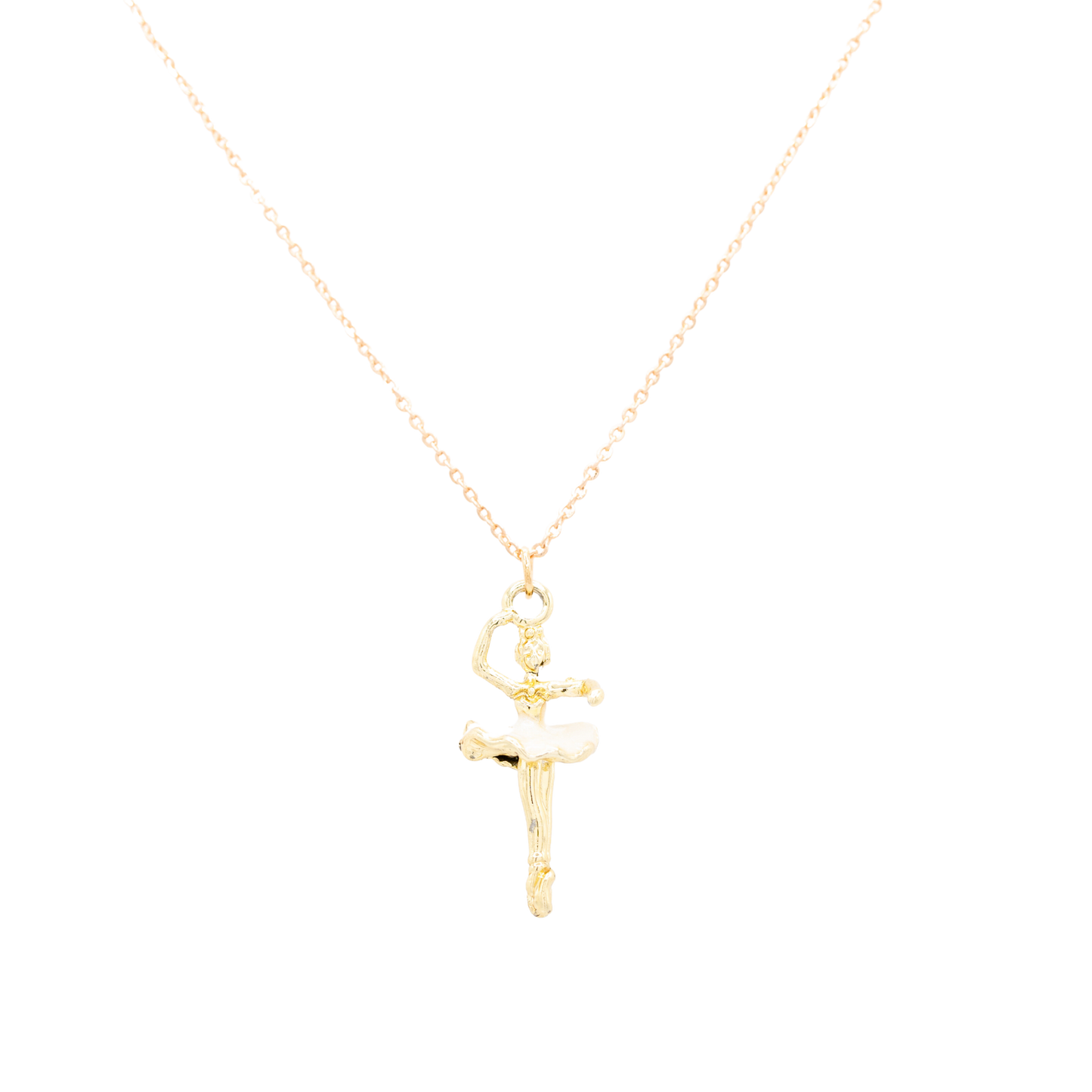 Ballerina Enamel Charm Necklace Children’s Dance Ballet Gift