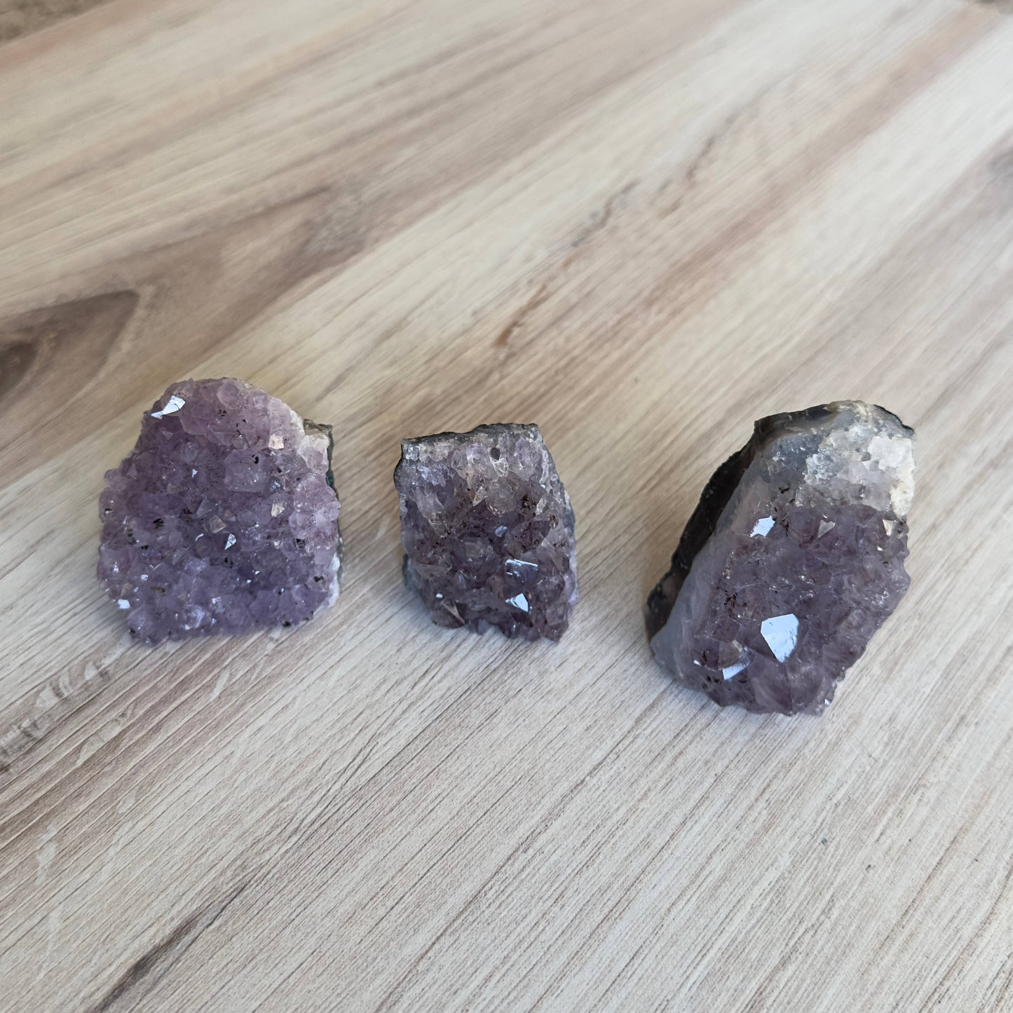 Amethyst Clusters (Cut Based) ~ 1.75"+ - B Quality - Brazil