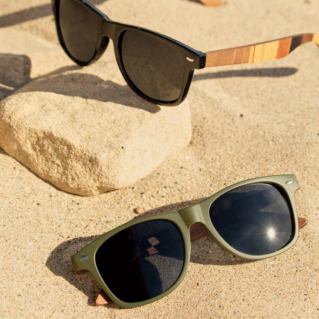 BP10232 - Forest - Matte Olive Green / Multi Color Wood