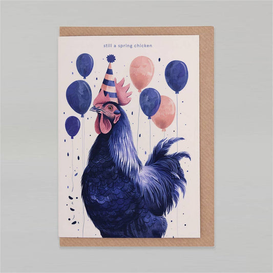 Still a spring chicken | Funny Birthday Cards
