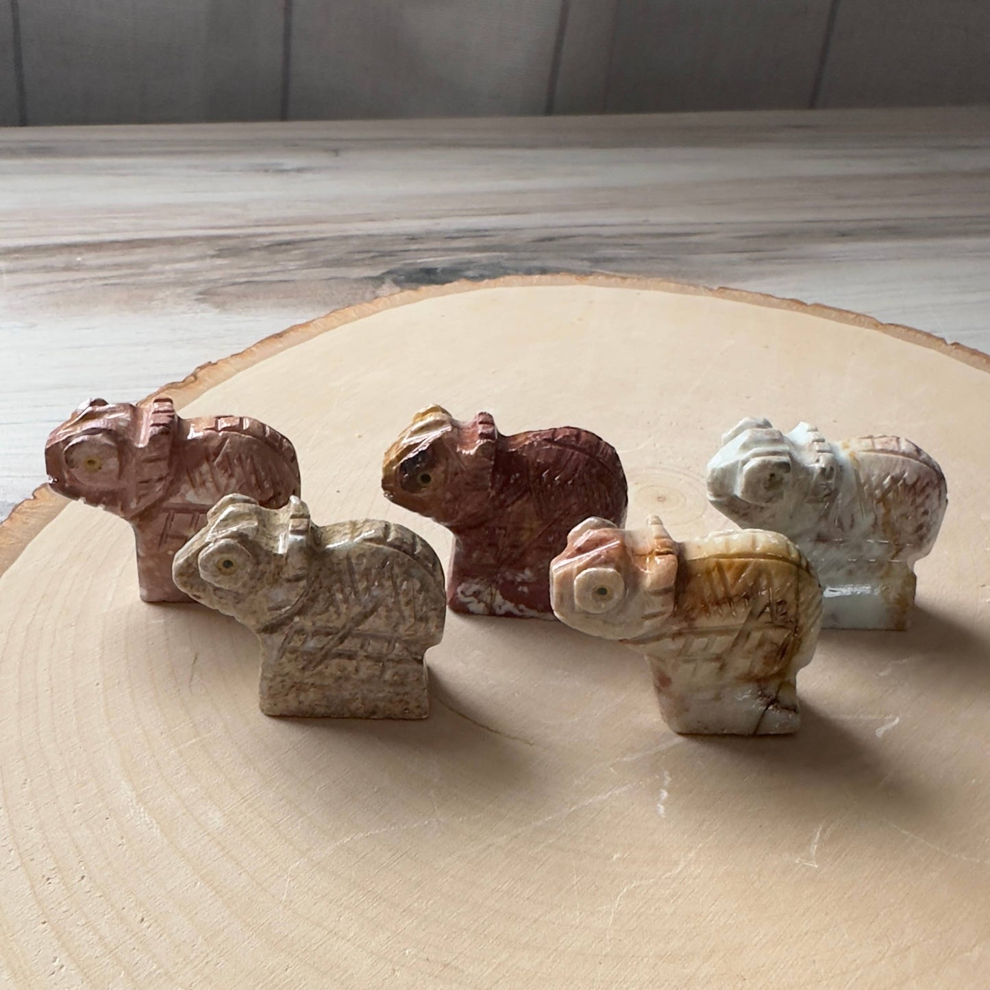 Soapstone Animal Carving  30+ Varieties - Crystals & Stones