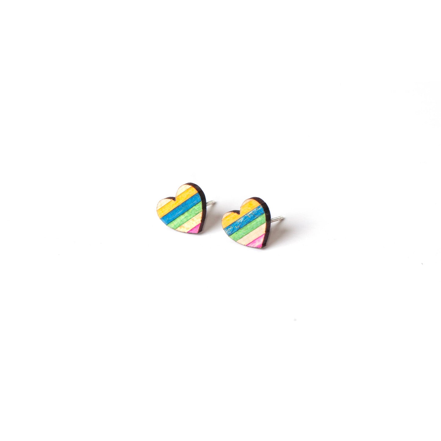 Heart Studs