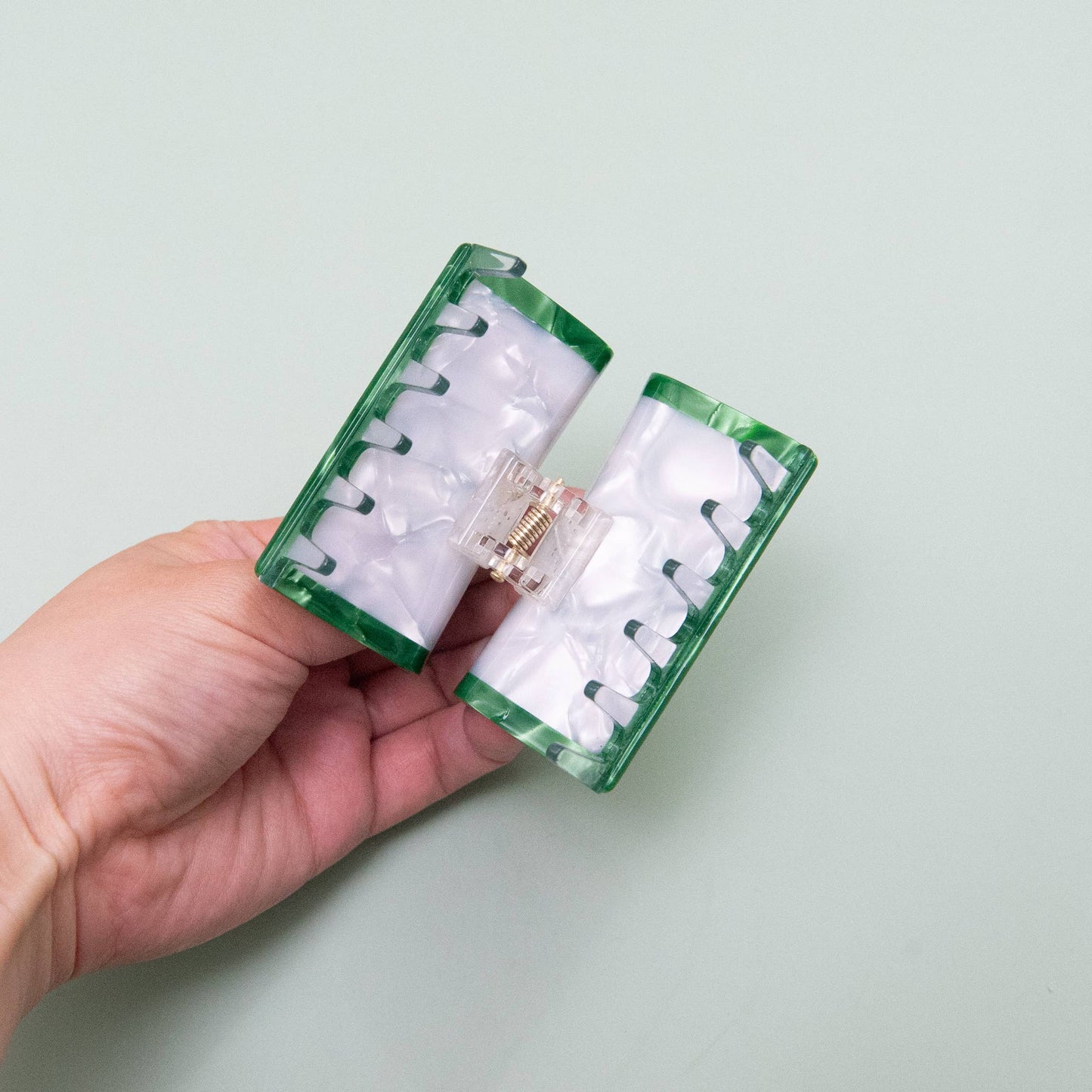 Mahjong Hair Claw Clip