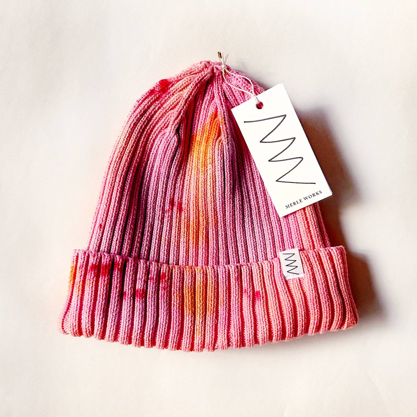 Shortcake Hand-dyed Beanie Hat