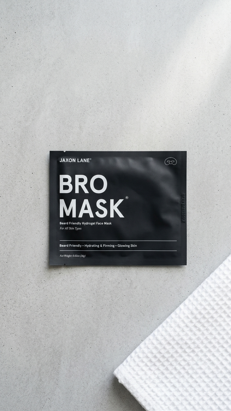 Beard-Friendly Face Mask for Men - Bro Mask Half (Single)