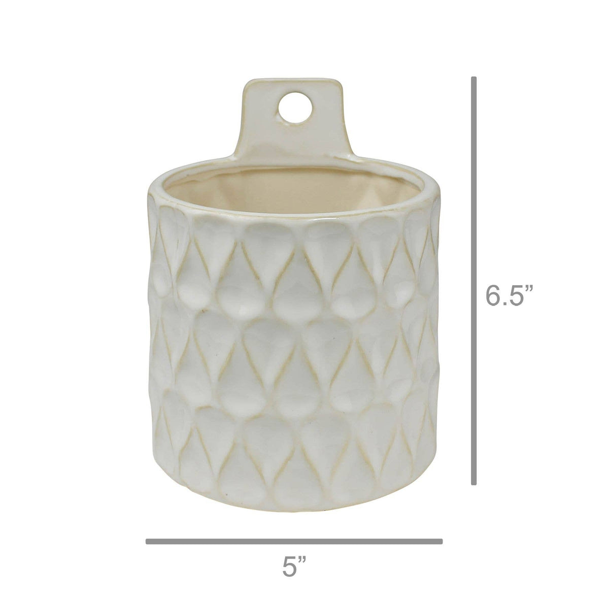 Elza Wall Planter, Ceramic - Sm