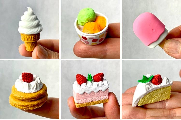383321 Iwako Cake Eraser Card