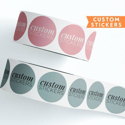 Custom Logo Labels, Packaging Stickers, Brand Logo Stickers