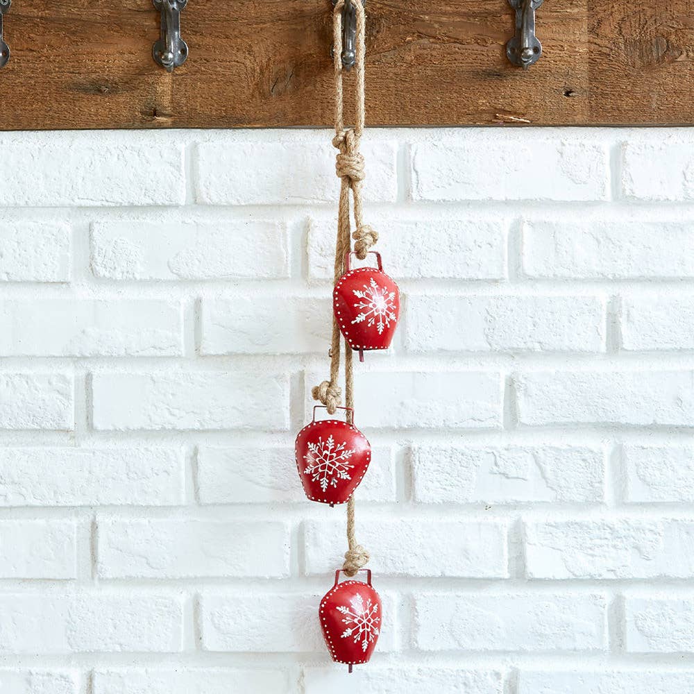 Ringing Christmas Snowflake Bells