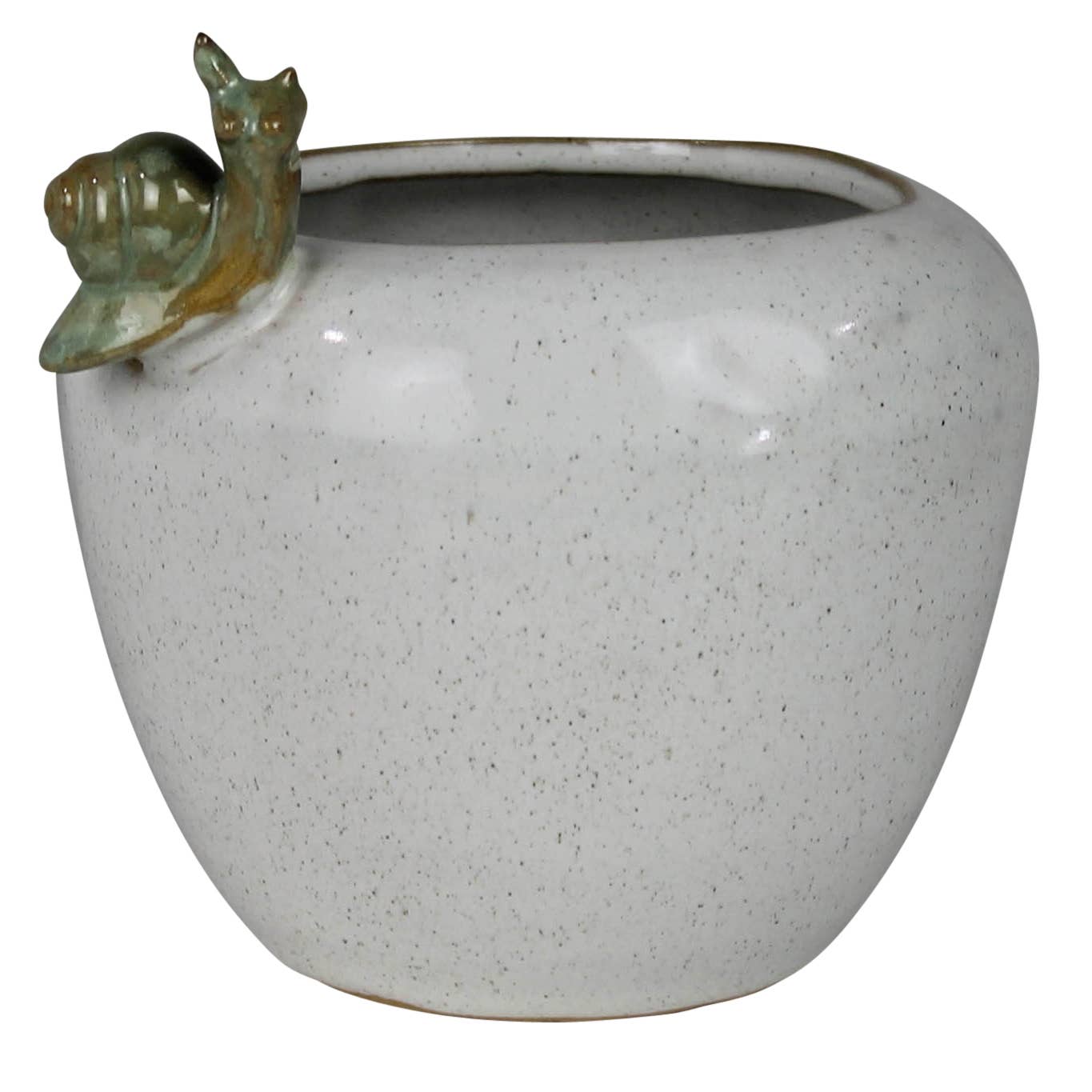 Pot with Snail, Ceramic