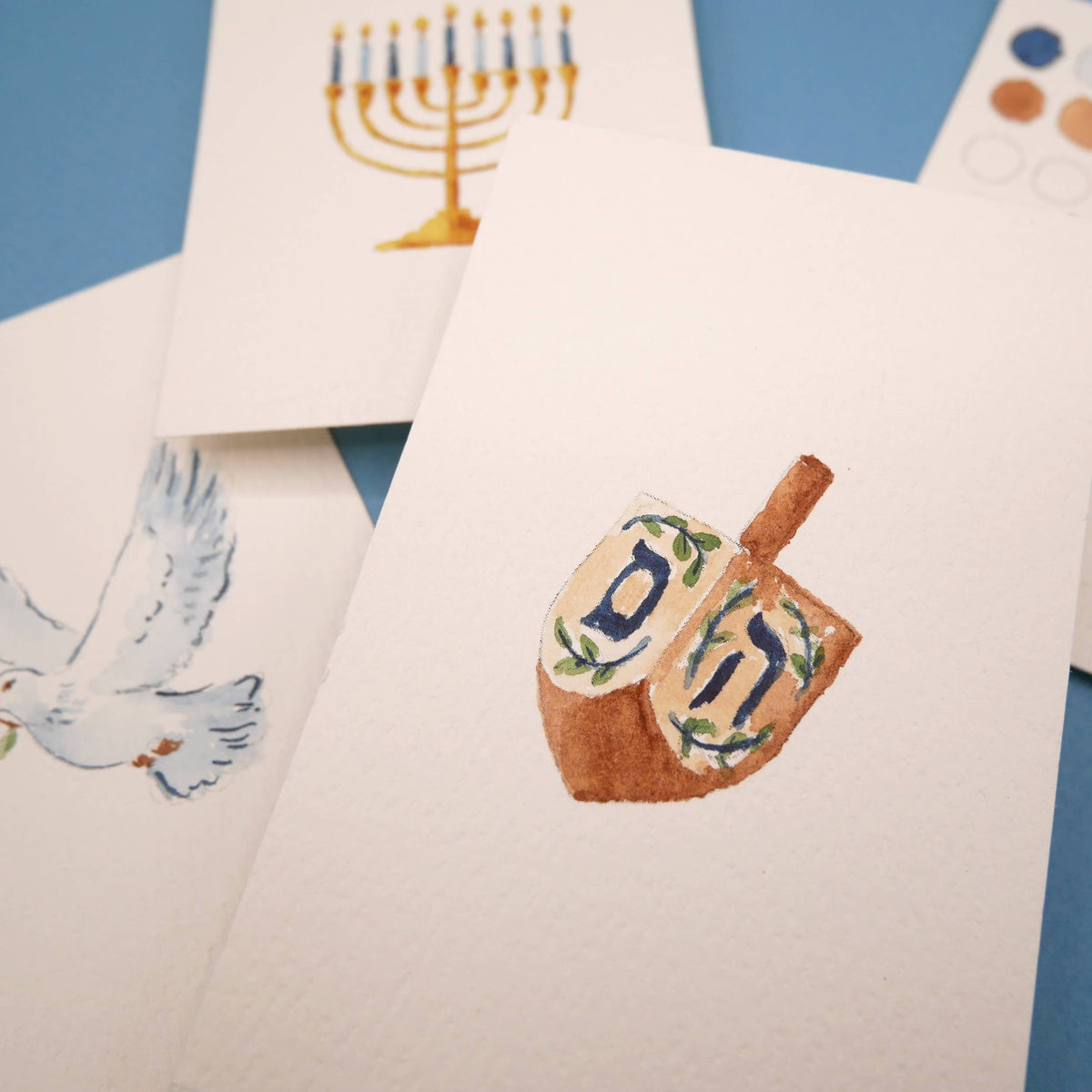 Mini Watercolor Kit: Hanukkah