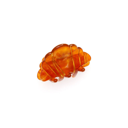 Small Croissant Hair Claw Clip