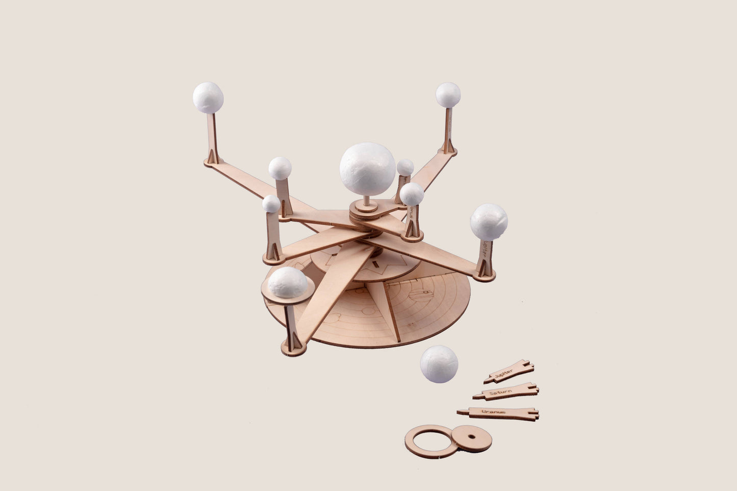 Solar System Model DIY Kit, Educational STEM Toy for Kids