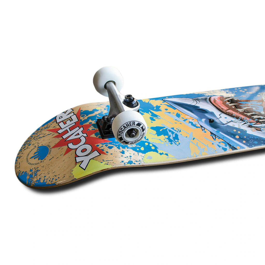 Graphic Complete Skateboard 7.75" - Retro Series - Fishing