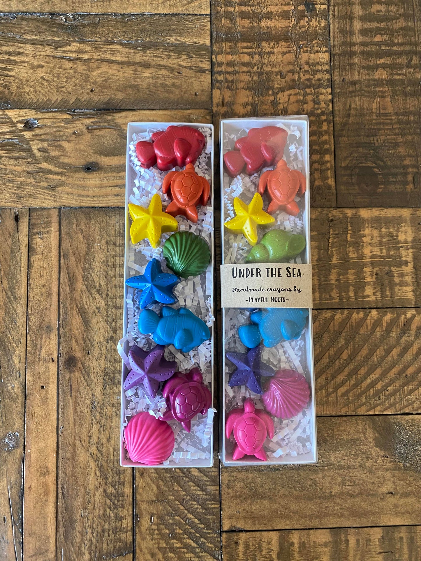 Under the Sea Crayon Set - Handmade Non-Toxic Kids Gift
