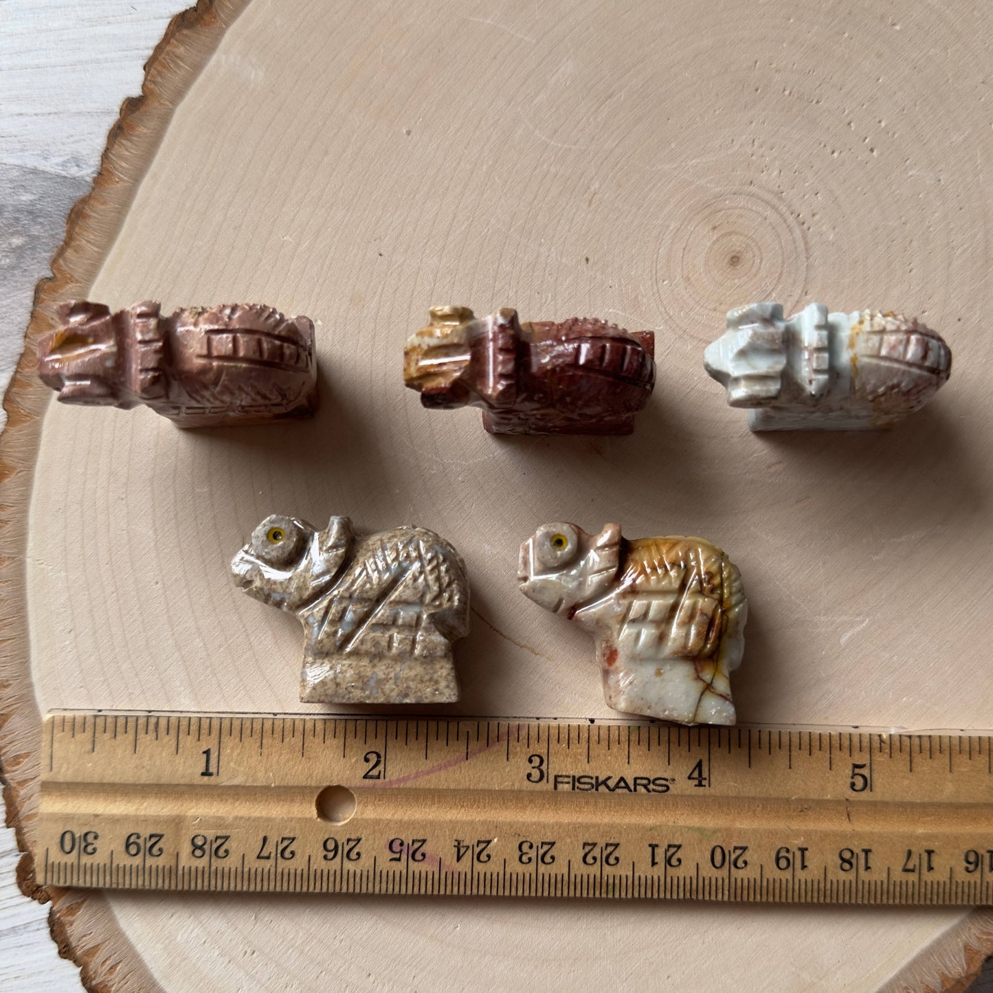 Soapstone Animal Carving  30+ Varieties - Crystals & Stones