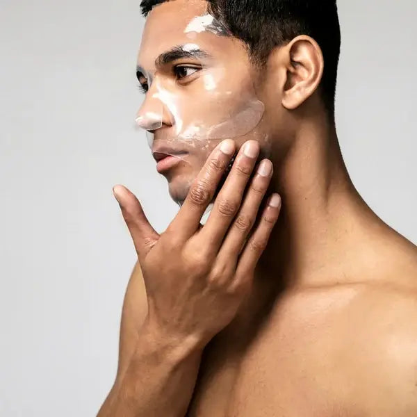 Face Mask & Eye Gel Set for Men - Bro Mask Duo, Hydrogel
