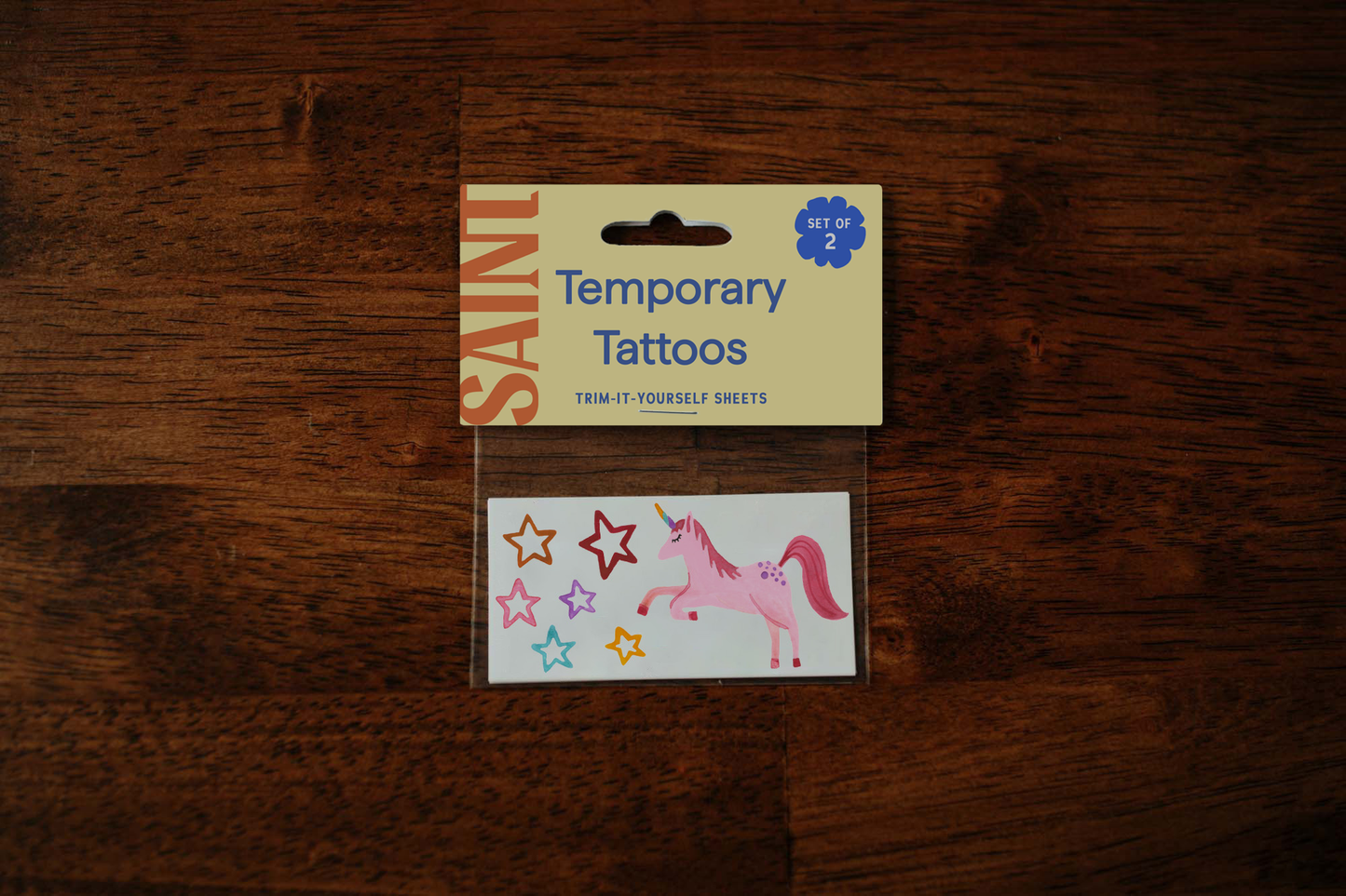 Unicorn Party Temporary Tattoos