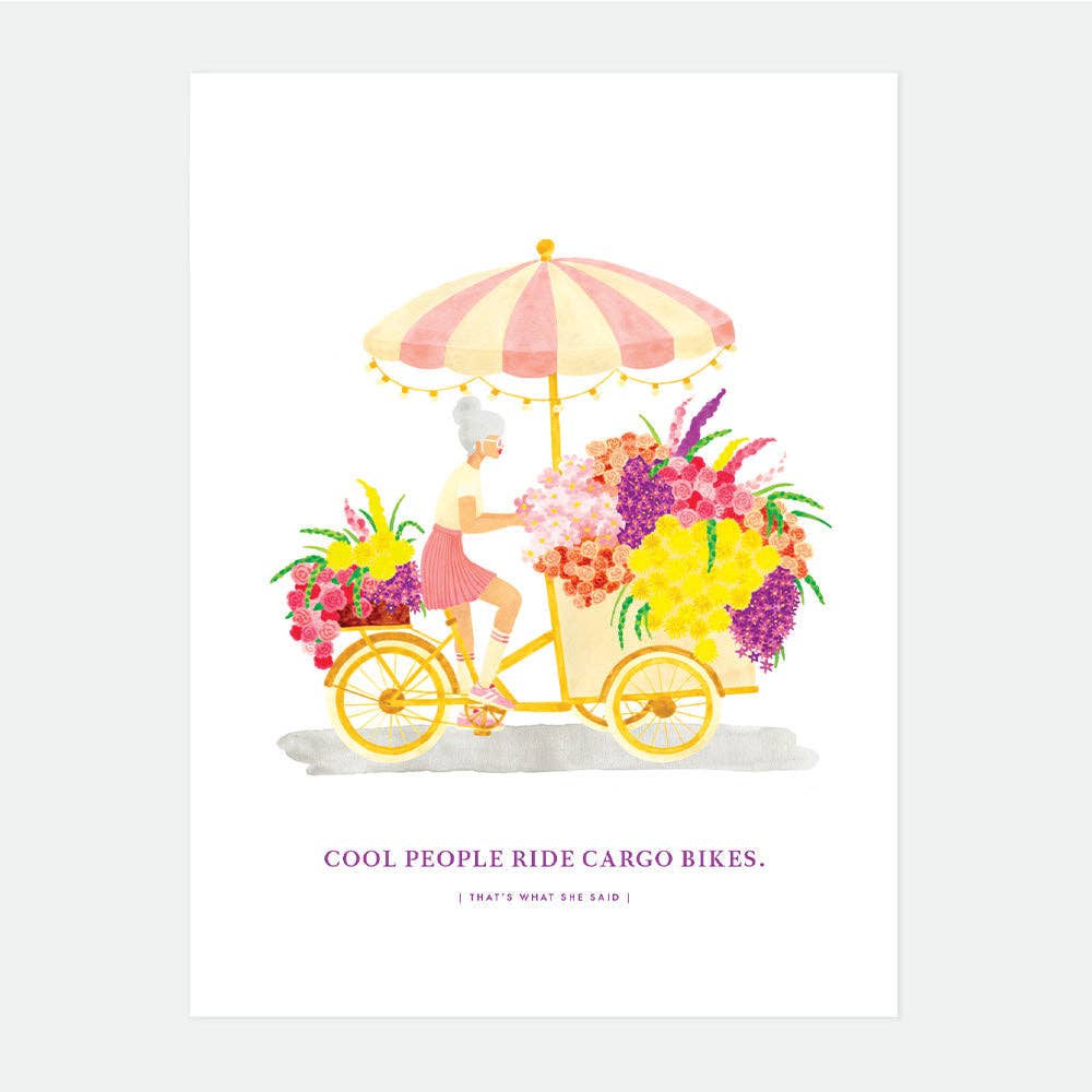 Cargo Bikes - Poster