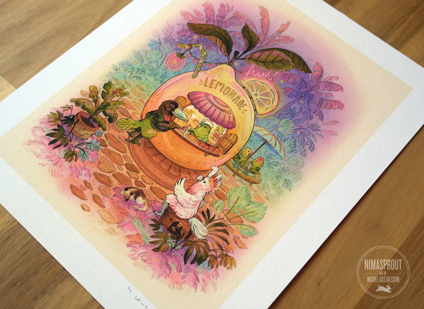 Lemonade Stand - Fine Art Print