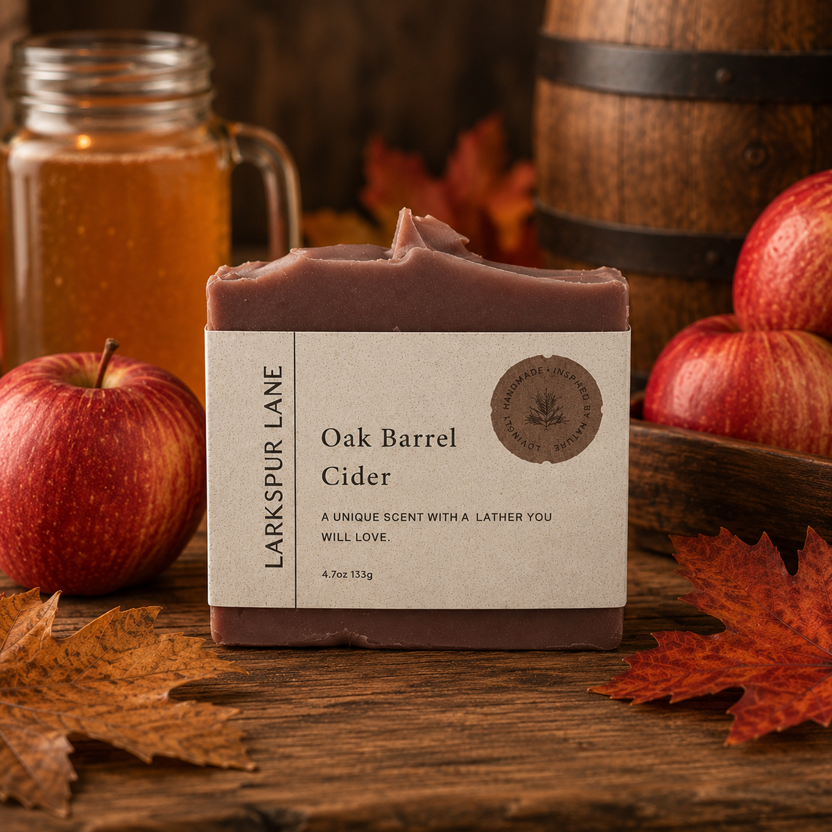 Oak Barrel Cider Soap