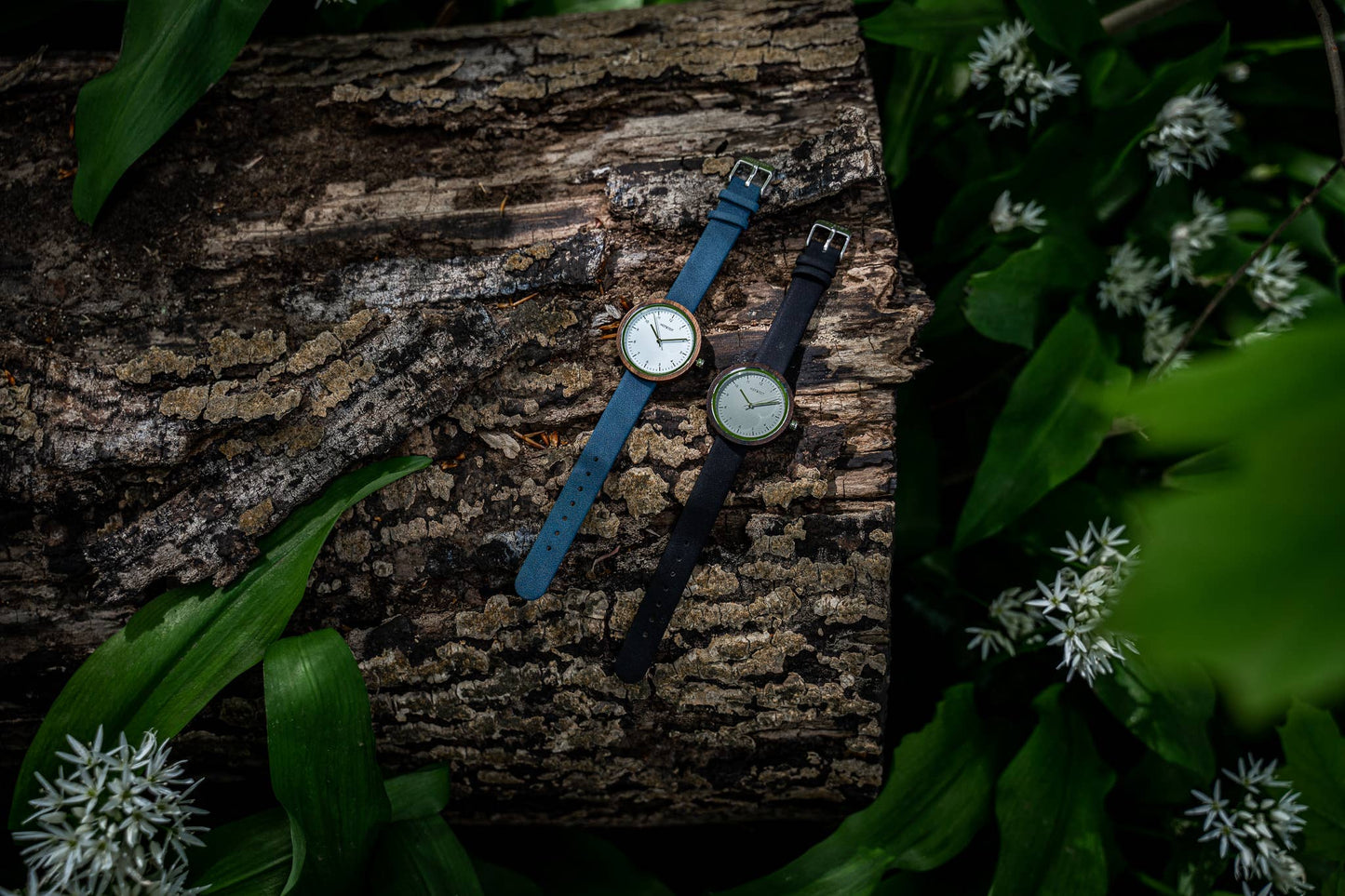 SOFIA | Wood watch for women | Vegan | Sustainable | Silver