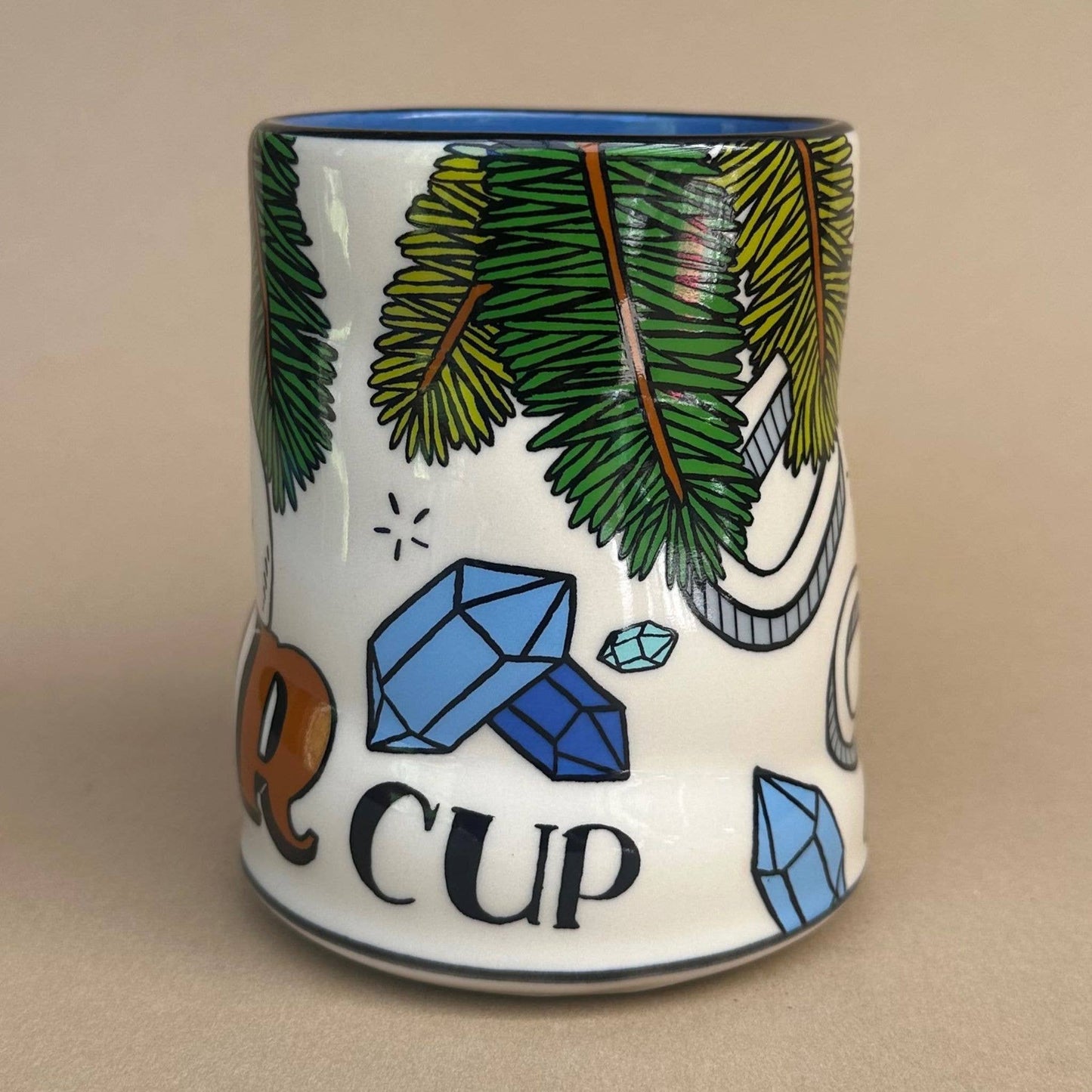 Lucky Bear Cup - XLarge Ceramic Mug