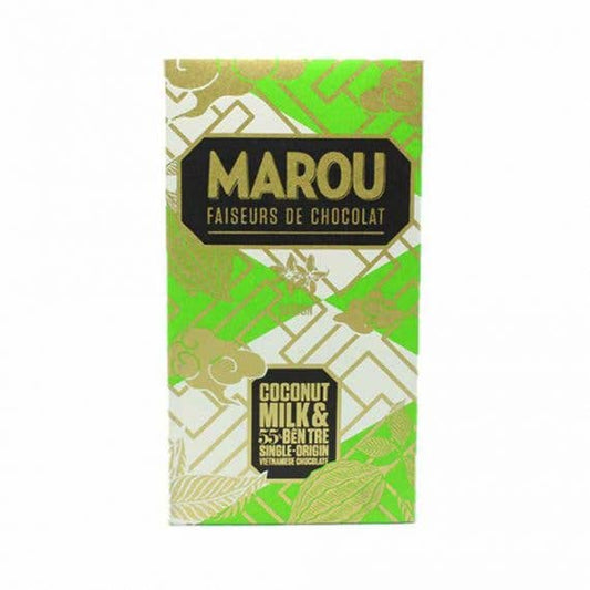 Marou Coconut Milk & Ben Tre 55%, 80g