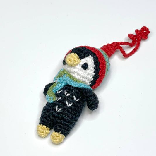 Penguin Christmas Ornament - Handmade Heirloom