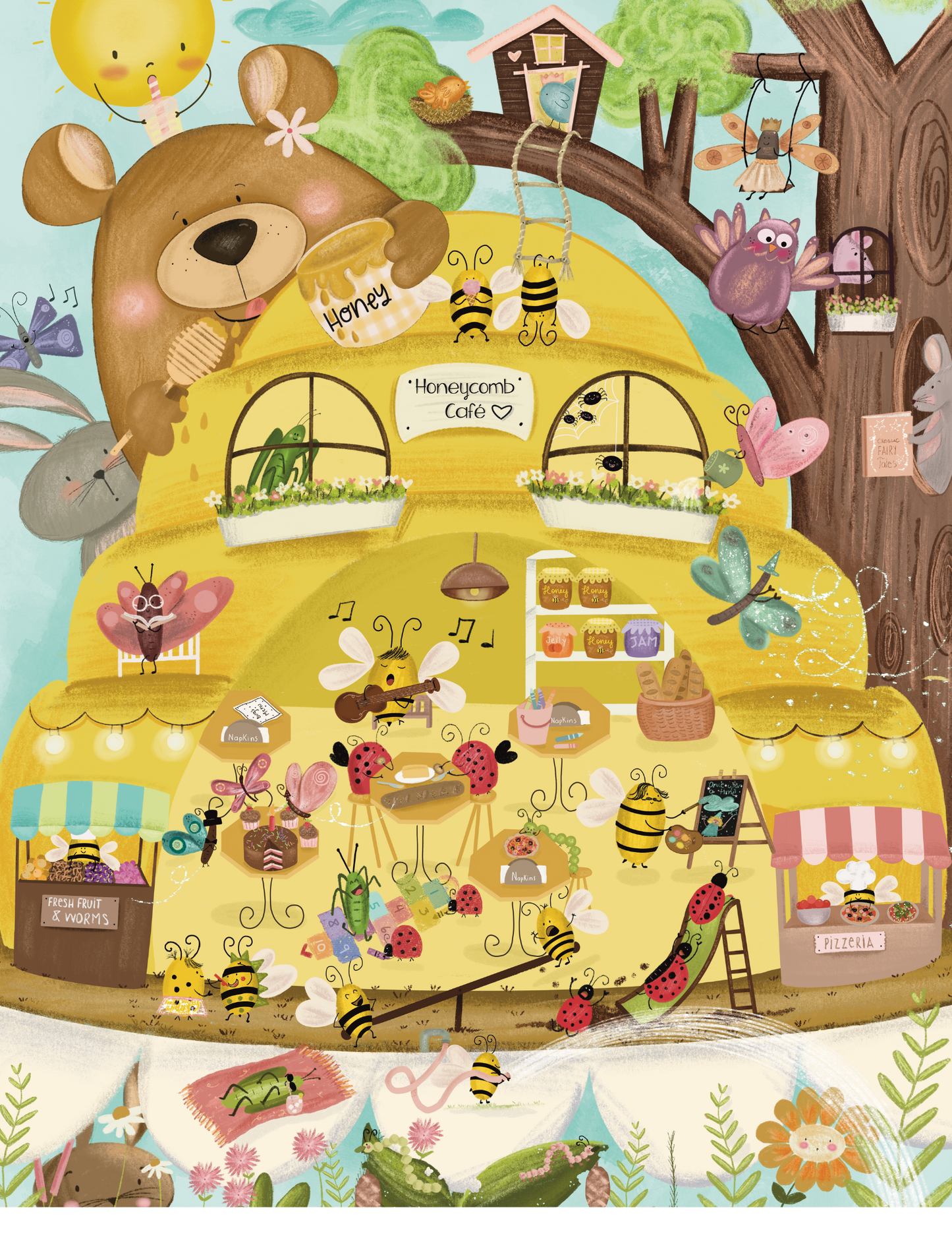 Honeycomb Cafe 200 Piece Puzzle