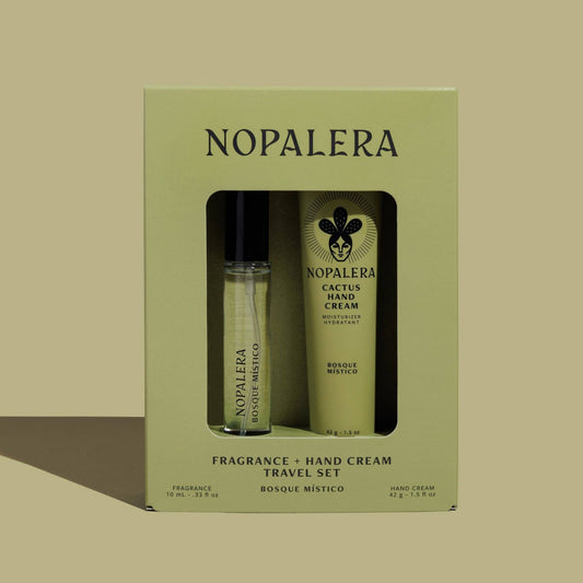 Hand Cream + Travel Fragrance Gift Set - Bosque Místico