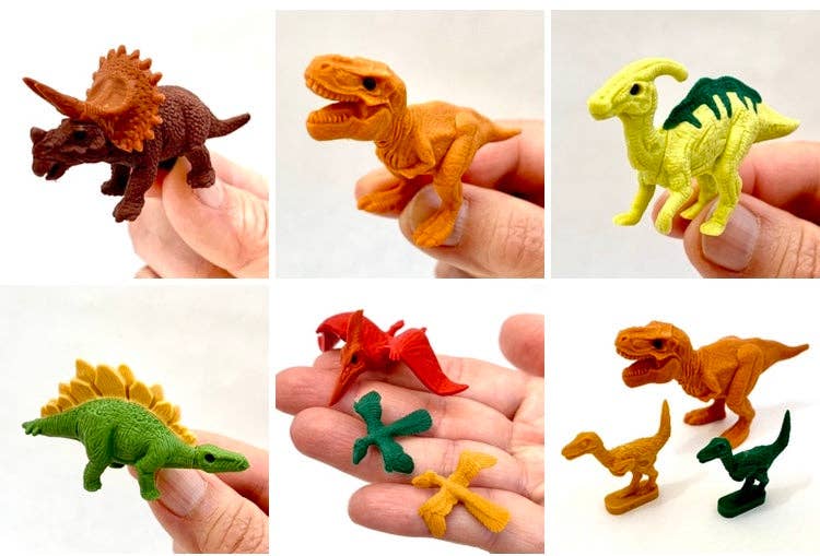 383071 Iwako Dinosaur Eraser Card