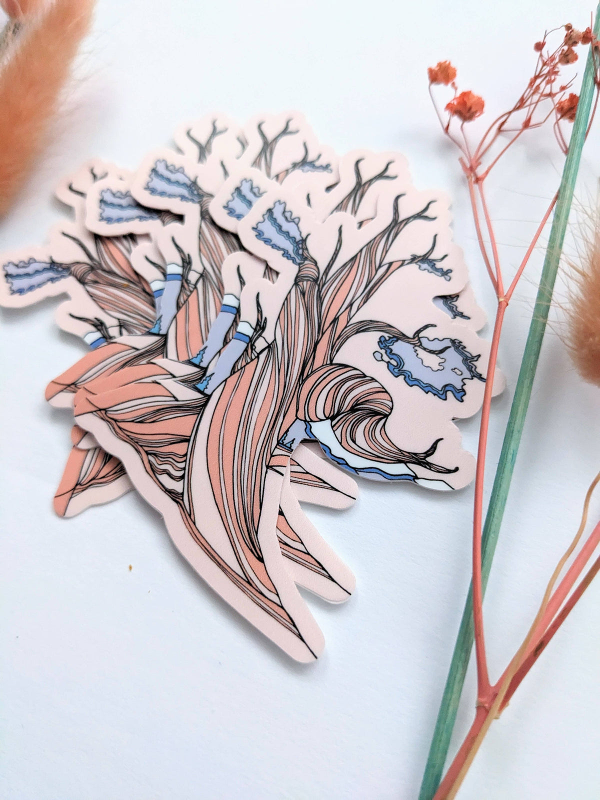 Bristlecone Pine Tree Vinyl Sticker, Tree Decal, Nevada Art