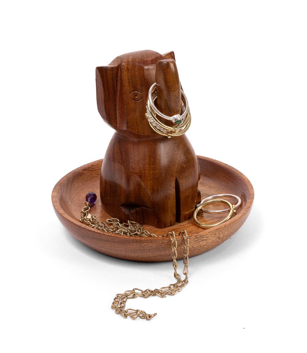 Elephant Ring Holder and Jewelry Dish