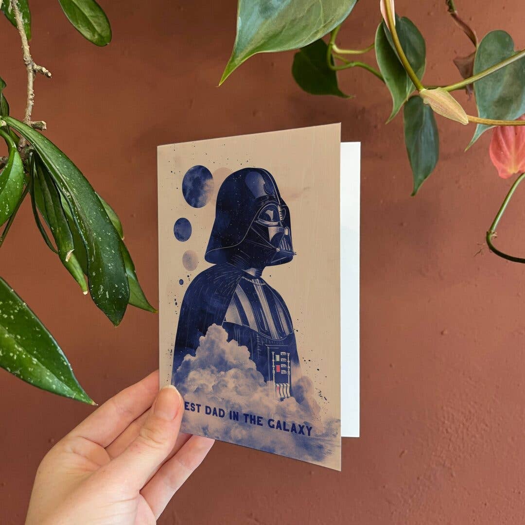 Best Dad in the galaxy | Father's Day Card