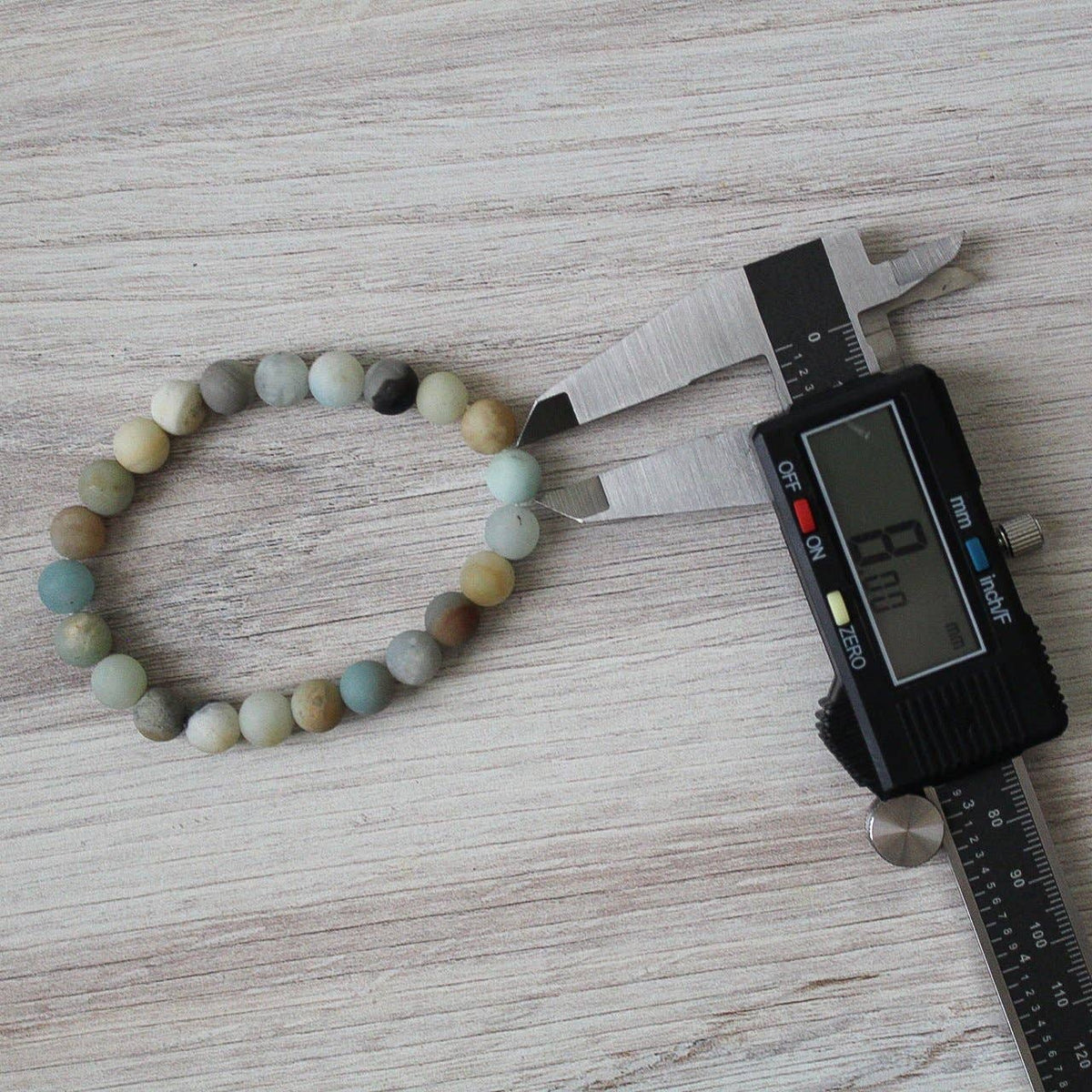 Amazonite Bracelet (Matte) 4mm/6mm/8mm - Crystals & Stones