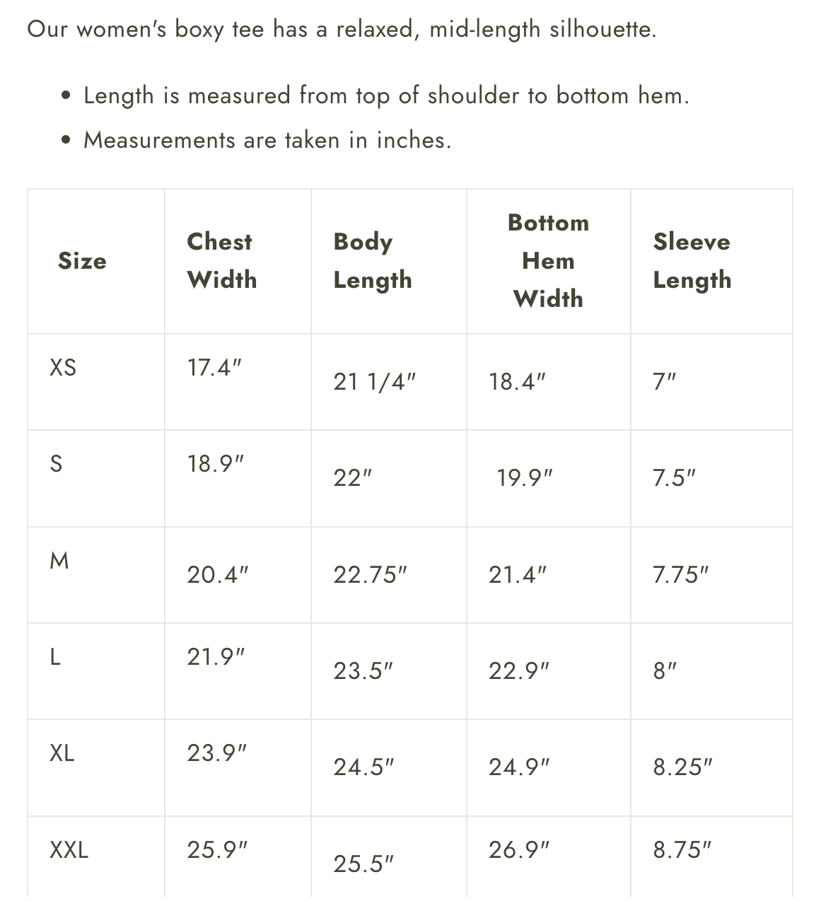 National Park Summer Women's Short Sleeve Boxy Tee