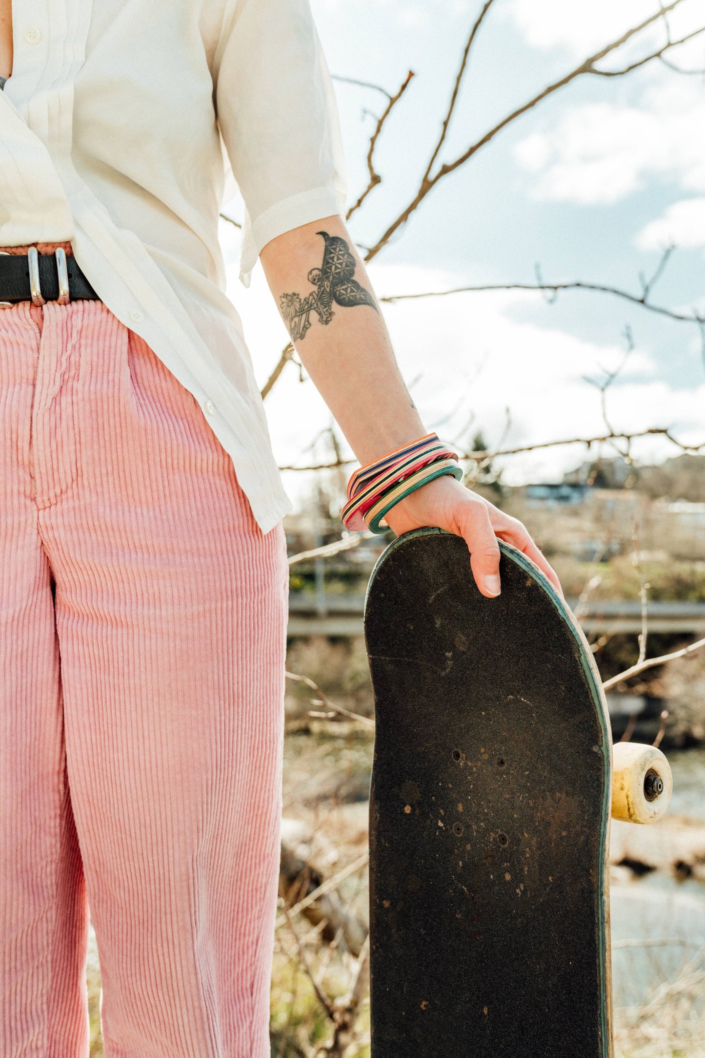 Boxcar Bangle