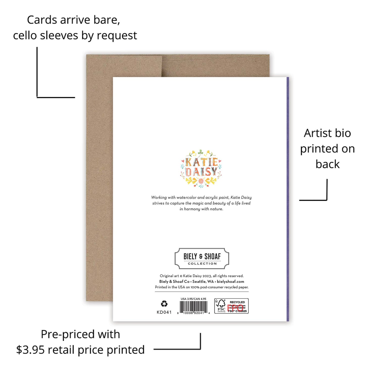 Stay Weird Birthday Card