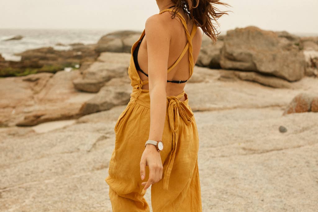 VITA | Wood watch for women | Vegan | Sustainable | Rosegold