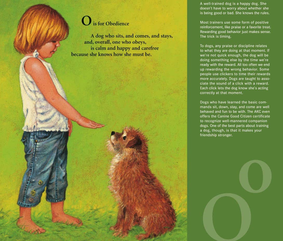 W is for Woof: A Dog Alphabet Picture Book