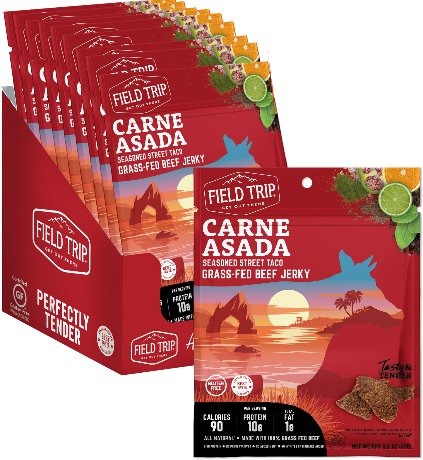 Carne Asada Beef Jerky (2.2oz)