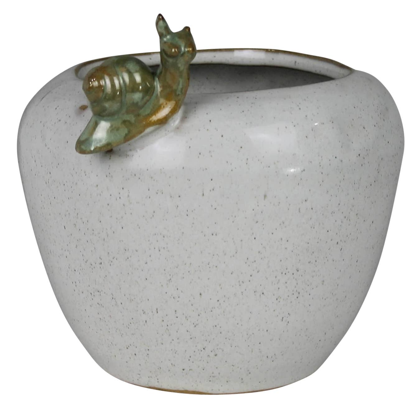 Pot with Snail, Ceramic
