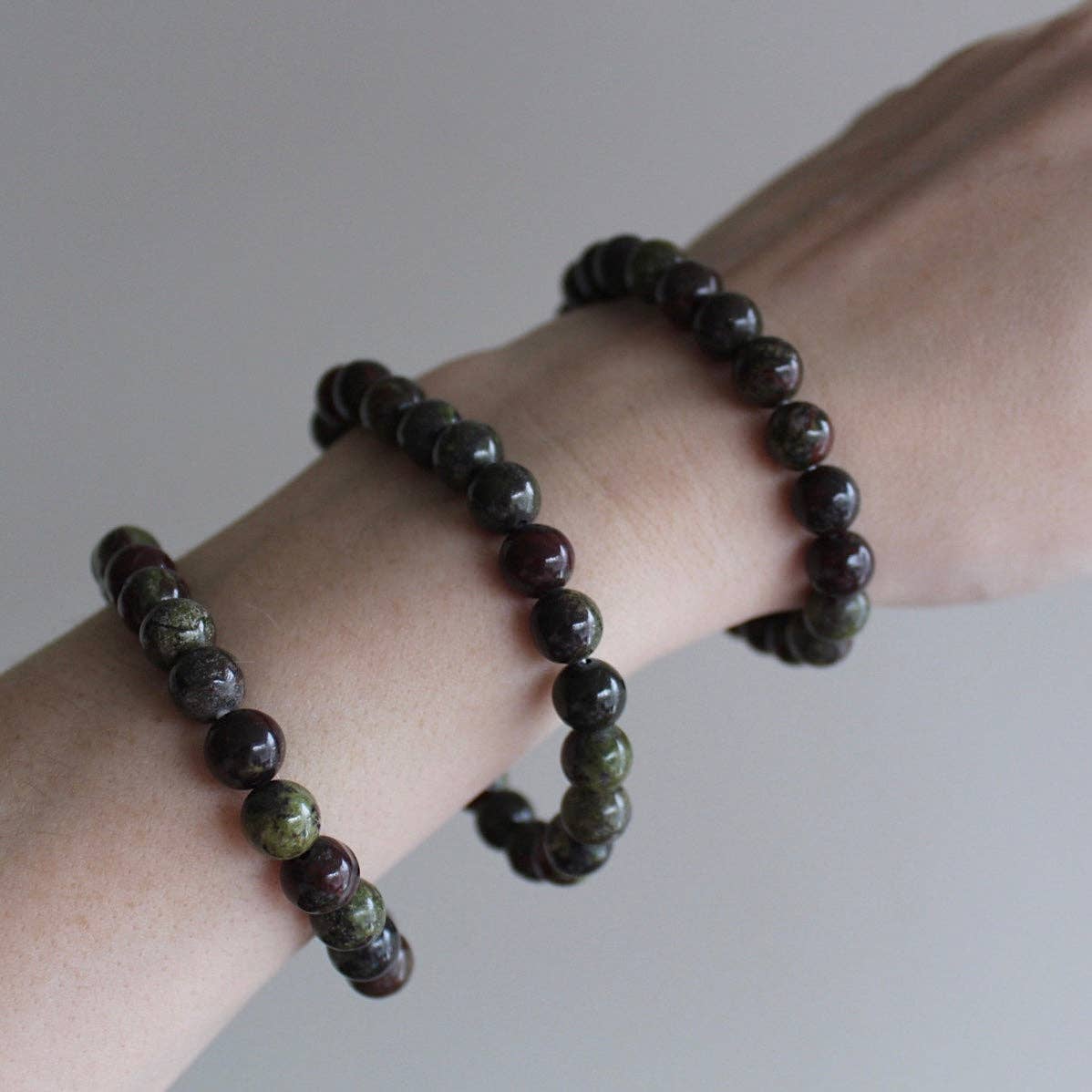 Dragon's Blood Jasper Bracelet 4mm/6mm/8mm-Crystals & Stones