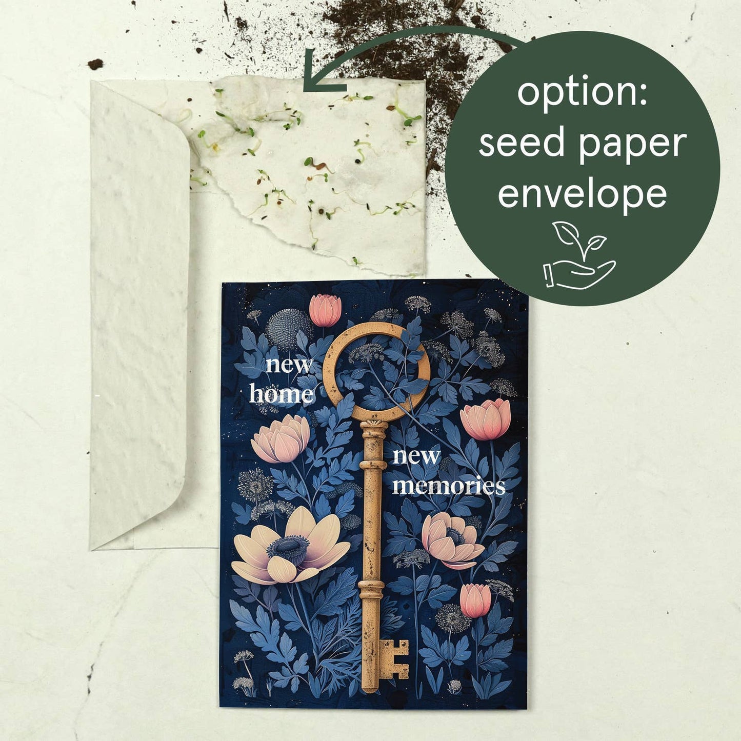 New Home, New memories | Housewarming Card | New House Card