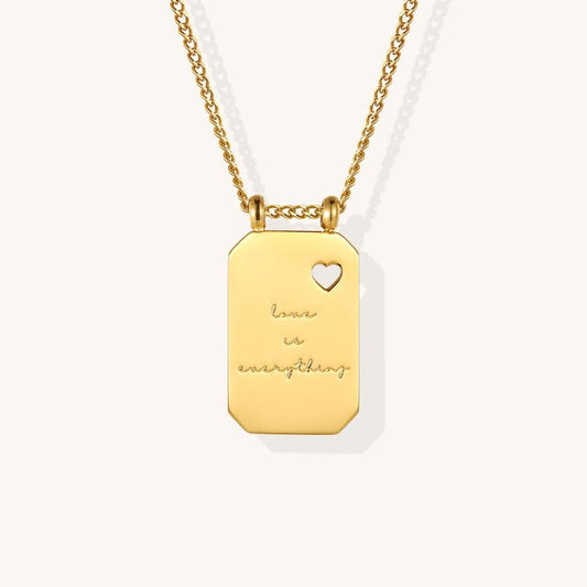 Love Is Everything - Necklace - jewelry for loved ones