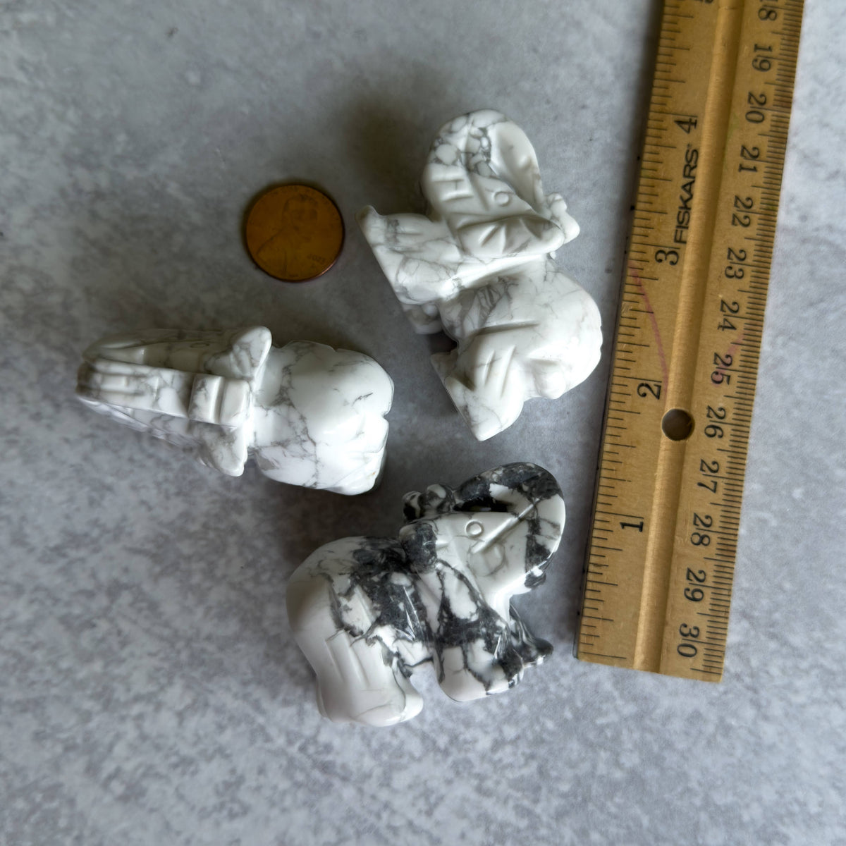 Hand-Carved Gemstone Animal | Elephant